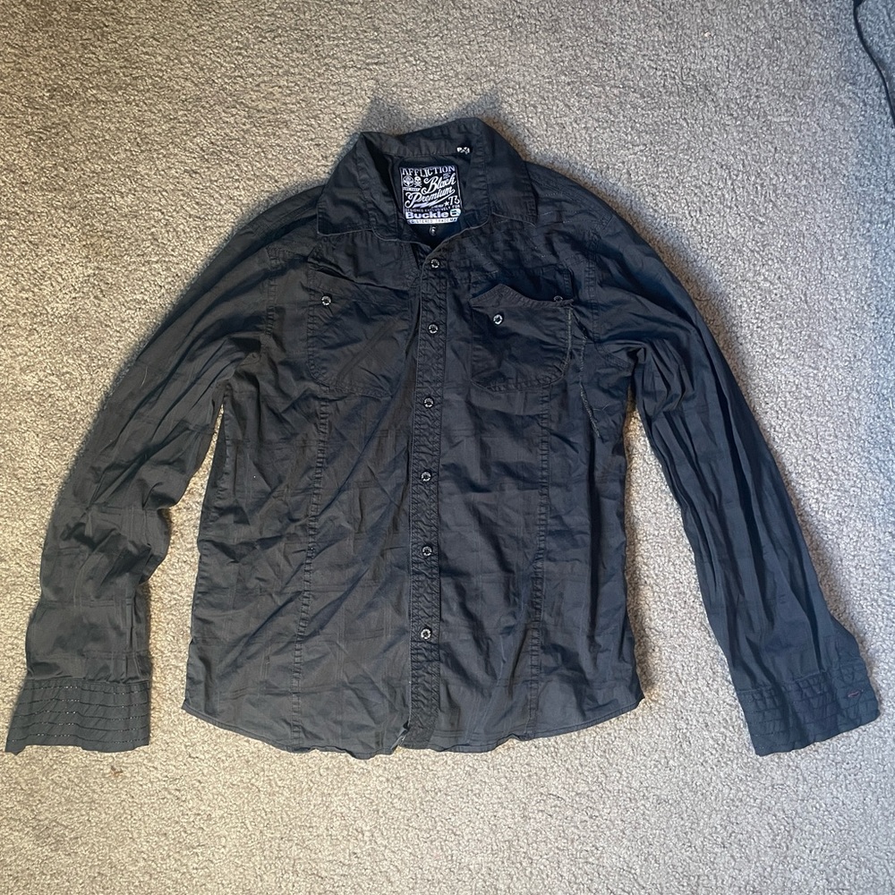 Exclusive affliction dress shirt